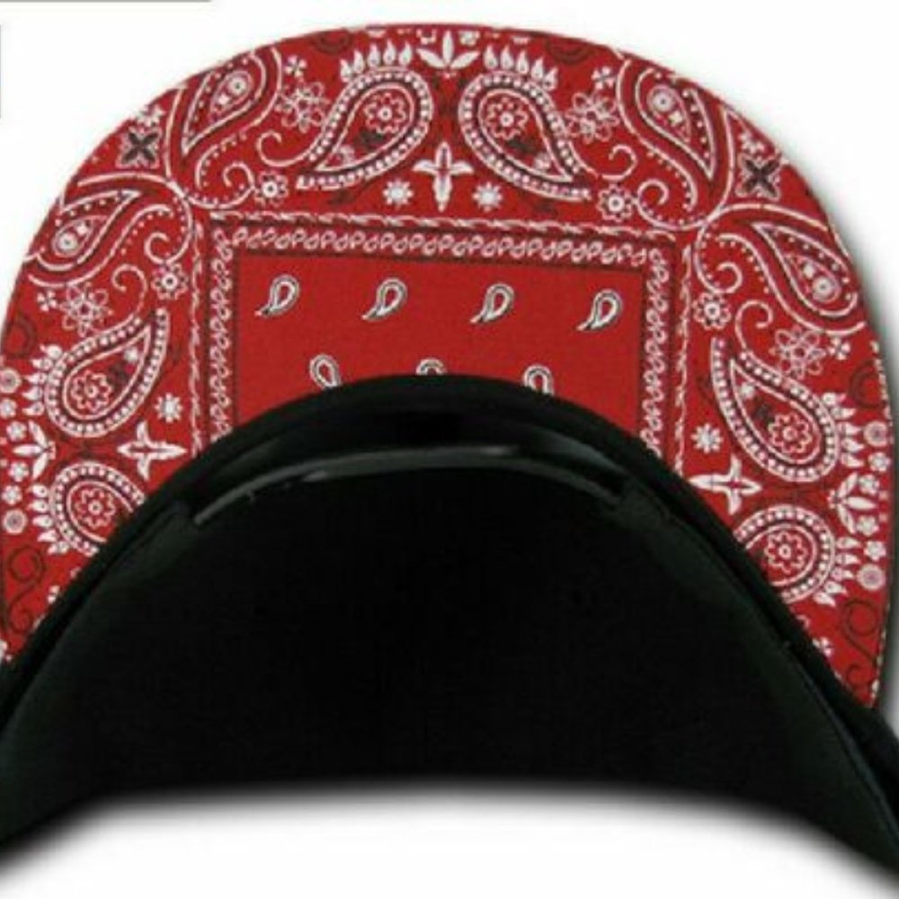 DECKY MENS CASUAL HAT PAISLEY BANDANA HATS BASEBAL